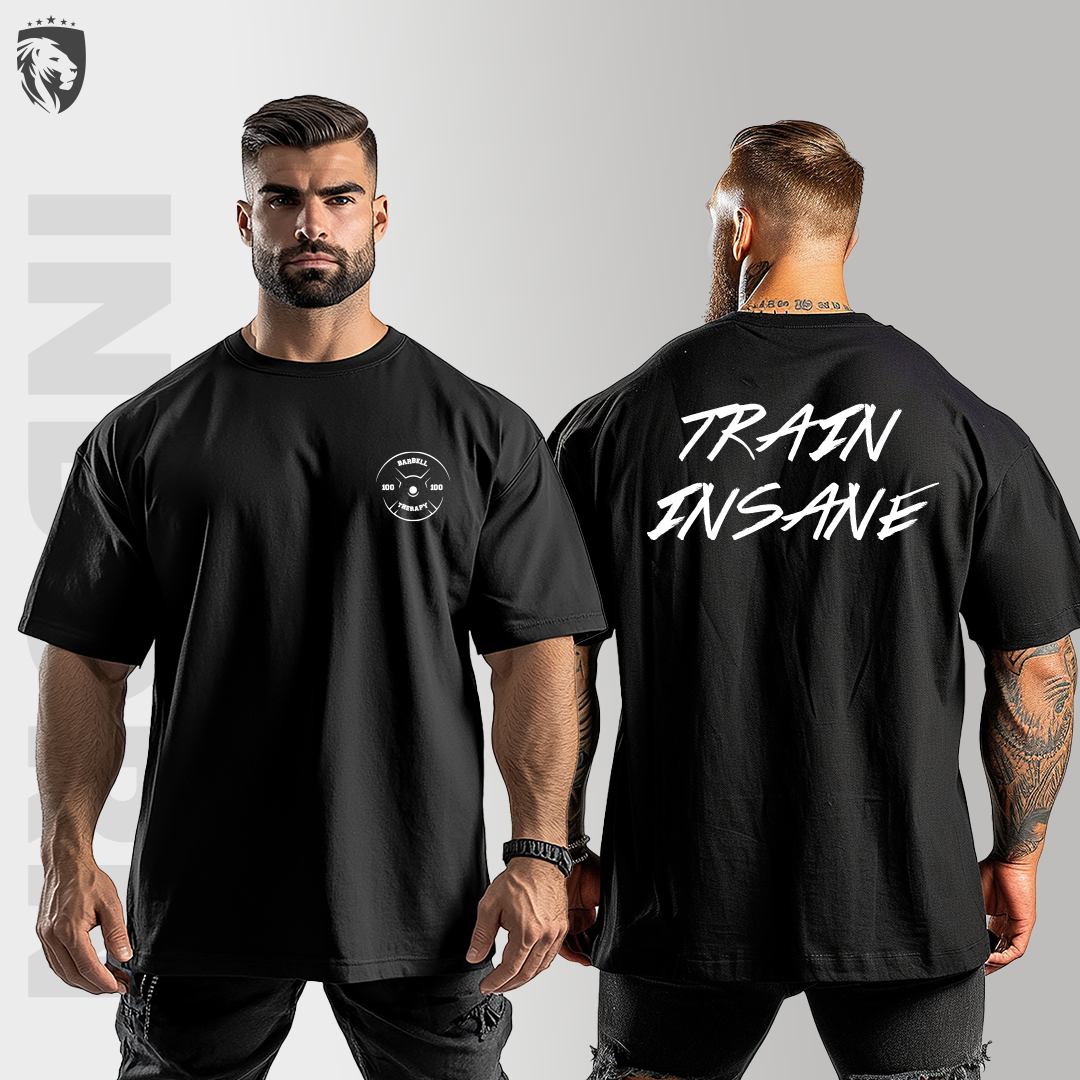 Inborn GYM TRAIN INSANE Oversized T-Shirt