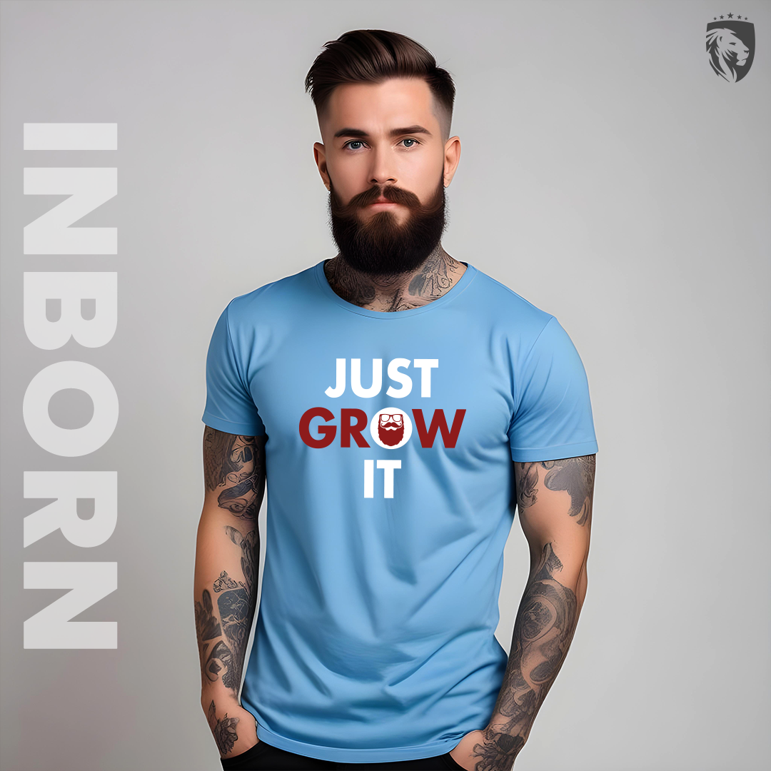 Inborn Grow Beard T-Shirt